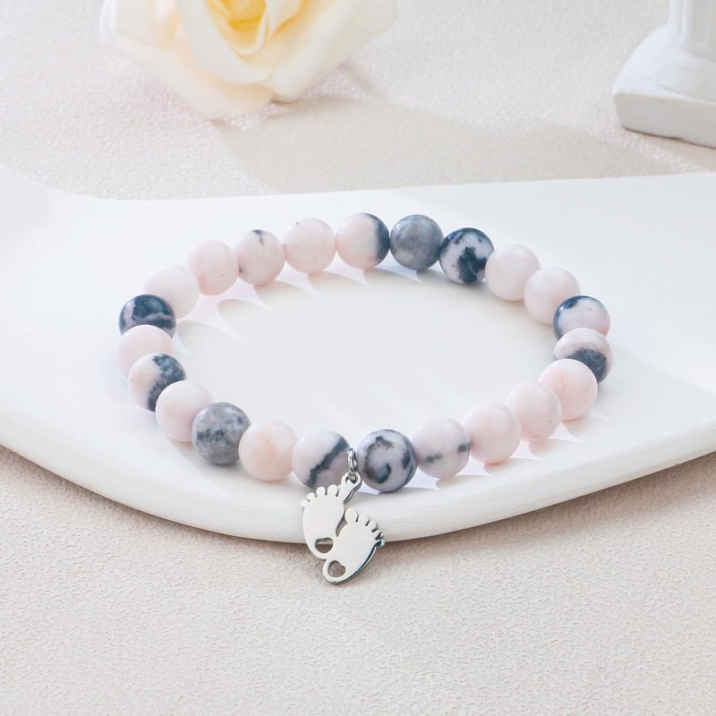 Sereney New Mom Gifts for Mom to Be, Cross Bracelet as Religious Gift Granddaughter Daughter Valentine Gifts for Teen Girls, Inspirational Bracelets as Girlfriend Gift for Women - Image 4